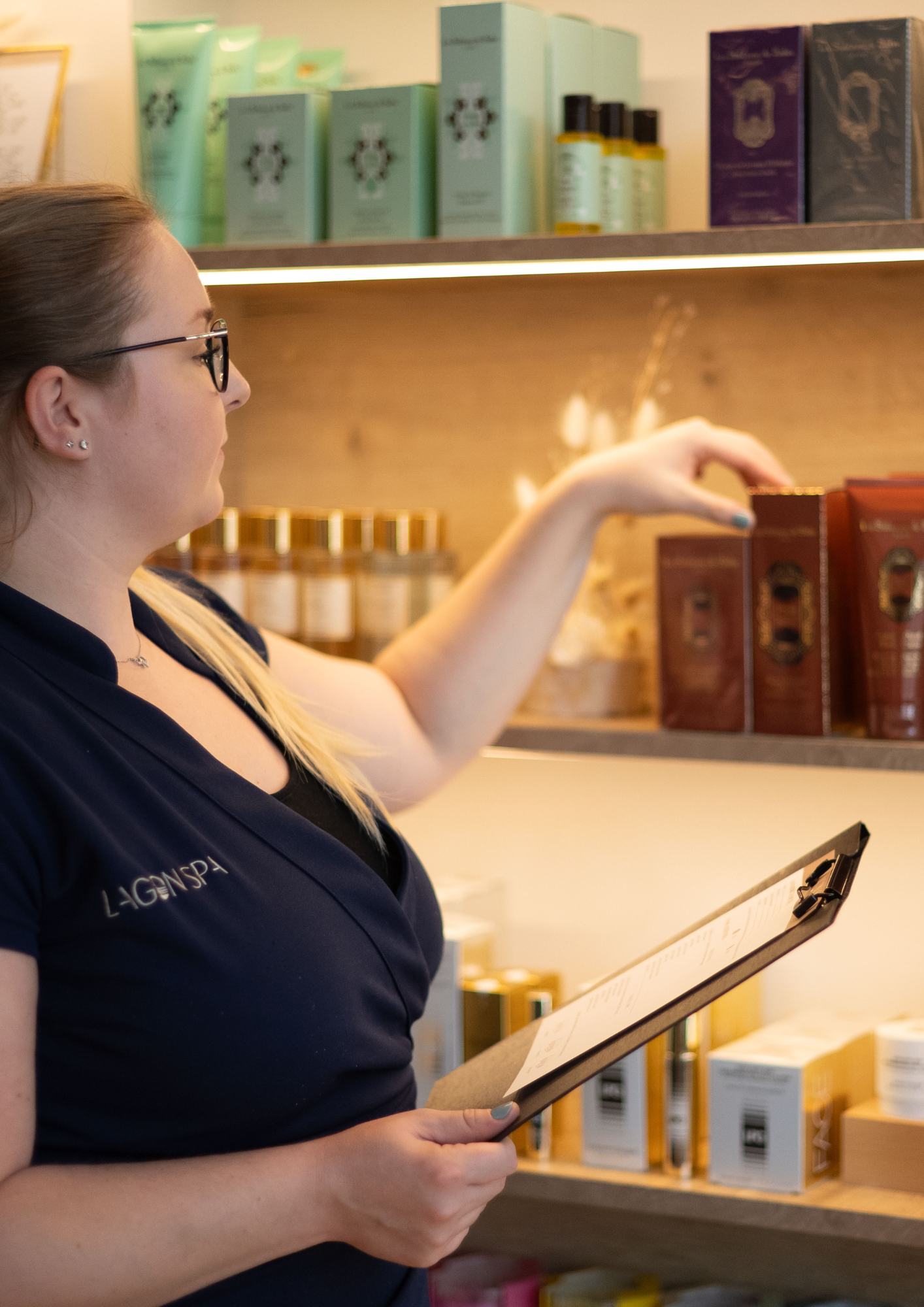 merchandising en Spa et institut de beauté